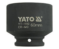 Головка торцевая Yato 60 мм (YT-1110)(7602096391756)