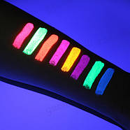 Флуоресцентний аквагрим Poetry Shadow: 8 кольорів + пензлик - арт. FC802, фото 5