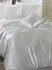 Комплект постільної білизни жаккард Tencel 200*220 TM Belizza Sweta krem кремо