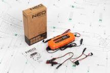 11-893 Зарядний пристрій Neo Tools, 10А/160Вт, 3-200А·год, для STD/AGM/GEL/LiFePO4