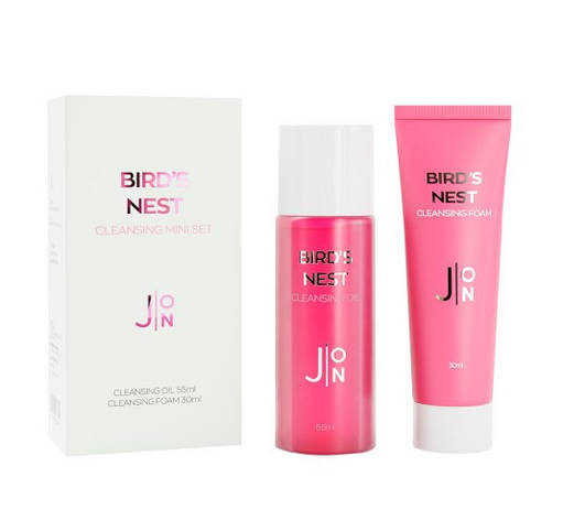 Набір мініатюр J:ON Bird's Nest Cleansing Mini Set, 2 шт (8802929008844), фото 1