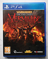 Warhammer The End Times Vermintide, Б/У, русские субтитры - диск для PlayStation 4