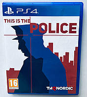 This is the Police, Б/У, русские субтитры - диск для PlayStation 4