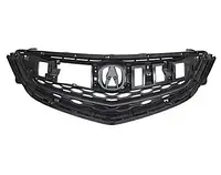 Решітка радіатора Acura TLX 14-17 черн. без молдингов, 181107990