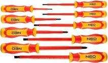 04-220 Викрутки Neo Tools набір 5шт, діелектрична, SL,PH, сталь CrMo