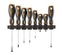04-207 Викрутки Neo Tools набір 8шт, SL,PH, сталь S2