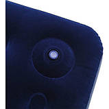 Матрас надувной BestWay Pavillo велюр Синій 76 х 185 х 22 см (BW 67223), фото 6