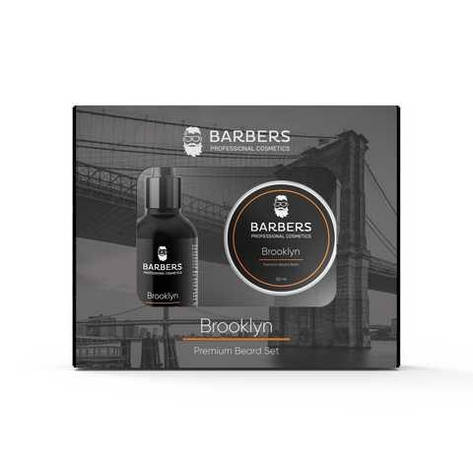 Набір для догляду за бородою Barbers Brooklyn, 2 шт (4823109403567), фото 1