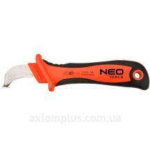 01-551 Ніж монтерський Neo Tools, діелектричний, для робіт під напругою 1000В, вигнуте лезо 50мм, 190мм