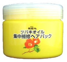 KUROBARA Camellia Oil Concentrated Hair Pack Інтенсивно відновлююча маска для пошкодженого волосся 300 г