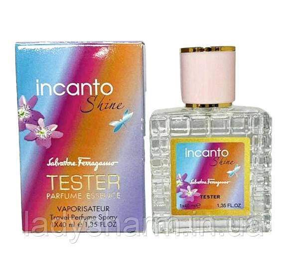 Tester Salvatore Ferragamo Incanto Shine 40 ml ( Інканто Шайн 40 мл.) жіночі, фото 1