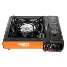 20-050 Плитка газова портативна Neo Tools, 2.1кВт, п’єзорозпал, 150г/год, кейс
