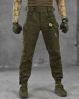 Тактические брюки на лето олива Рип стоп, Боевые армейские штаны для ВСУ мужская военная одежда