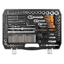 10-218 Набір інструментів Neo Tools, 300шт, 1/2", 1/4", 3/8", CrV, кейс