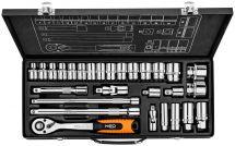 08-677 Набір інструментів Neo Tools, Набір торцевих головок 1/2", 3/8", 28шт