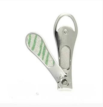 Кніпсер для нігтів QPI Professional 6,5 см QK-1647, Зелений