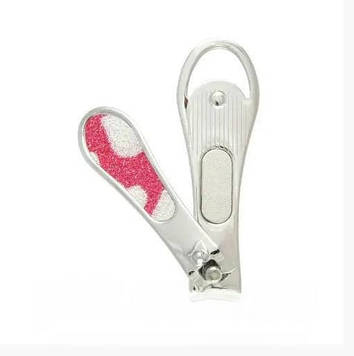 Кніпсер для нігтів QPI Professional 6,5 см QK-1647, Рожевий