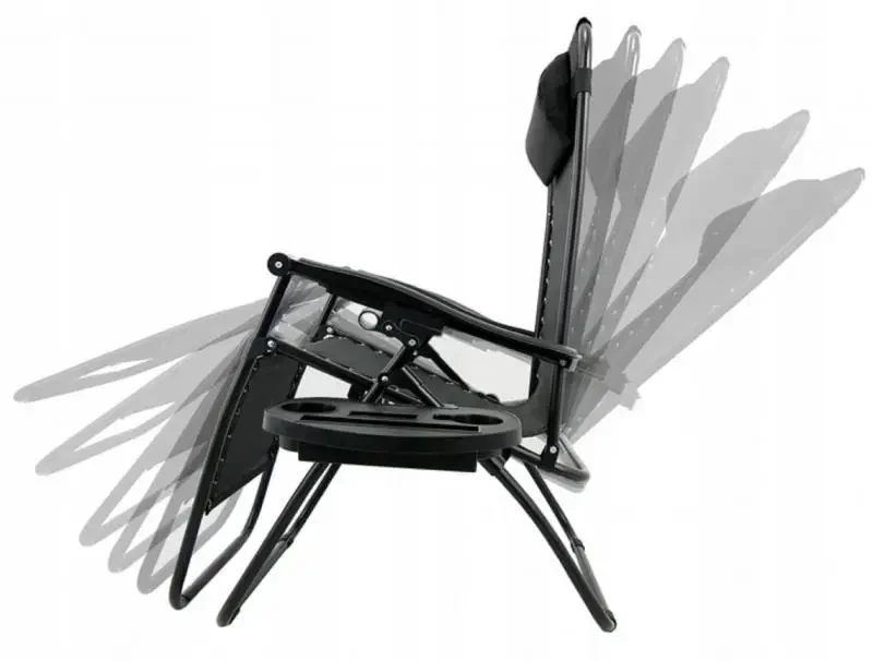 Кресло шезлонг для пикника с подножкой Garden Line (Складные шезлонги для сада) - фото 5 - id-p2199022269