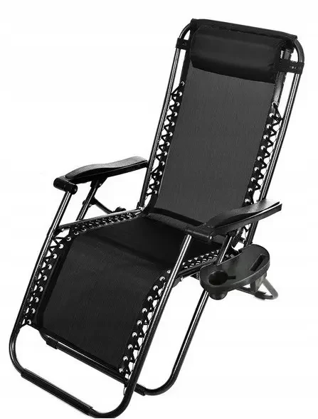 Кресло шезлонг для пикника с подножкой Garden Line (Складные шезлонги для сада) - фото 8 - id-p2199022269