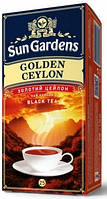 Черный чай Sun Gardens Golden Ceylon без добавок и ароматизаторов 25 пакетиков в конвертах