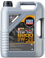 Синтетическое моторное масло LIQUI MOLY Top Tec 6200 0W-20, 5 л (20789)(7548443501756)