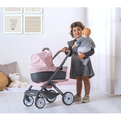 Коляска для кукол Smoby Maxi-Cosi Quinny 3 в 1 Софт со съемной люлькой 253117 ZXC - фото 3 - id-p2199031204