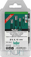 Набор трубчатых сверл HELLER TurboTile 6, 8,10 мм (26232)(7546974411756)