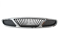 Решітка радіатора Daewoo Nubira 1999-2004 хром./черн. 96272287 без емблеми