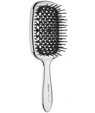 Гребінець для волосся Janeke Superbrush 1830 the Original Italian Design Silver, 1 шт (8006060593362), фото 1