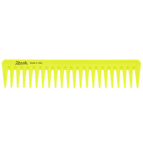 Гребінь для волосся Janeke Supercomb Yellow Fluo (81 871 YFL), фото 1