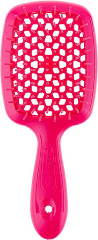 Щітка для волосся рожевий неон Janeke Superbrush Small 83SP234 FFL, 1 шт (8006060650058), фото 1
