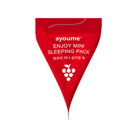 Антивікова маска для обличчя Ayoume Enjoy Mini Sleeping Pack, 3 мл (8809534252266), фото 1