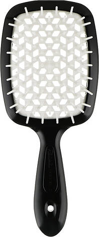 Щітка для волосся чорно-білий Janeke SUPERBRUSH, 71SP226BIA, фото 1