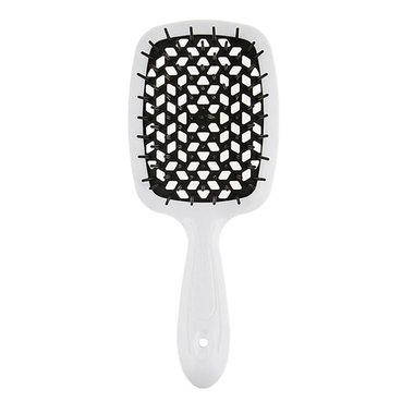 Щітка для волосся біло-чорна Janeke Superbrush SP226BIA, 1 шт (8006060590583), фото 1