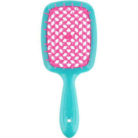 Щітка для волосся бірюза-малина Janeke Superbrush 86SP226 AR, фото 1