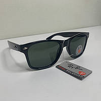 Солнцезащитные очки Полароид Ray Ban 2140 Wayfarer зеленый глянец