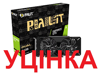 Відеокарта Palit GeForce GTX 1660 Ti Dual (NE6166T018J9-1160C) У3.AB