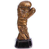 Статуэтка наградная спортивная Бокс Боксерская перчатка Zelart C-1757-A un