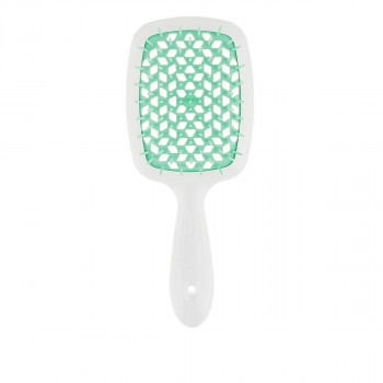 Щітка для волосся біло-бірюзова Janeke Superbrush 94SP226COM , 1 шт (8006060452133)