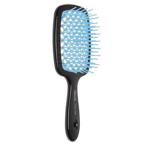 Щітка для волосся чорно-синій Janeke Superbrush, (71SP226 TSE), фото 1