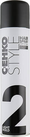 Лак для волосся середньої фіксації C:EHKO Style Hairspray Crystal 400 мл (4012498629652), фото 1