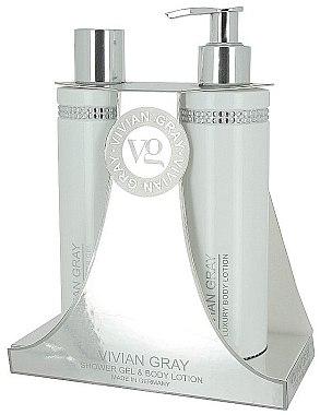 Набір для тіла Vivian Gray White Crystals, 2 шт (4250120732978)