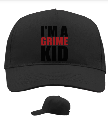 Кепка з принтом GRIME KID