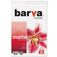 Фотобумага Barva A4 Everyday matted double-sided 220г 20с IP-BE220-175 ZXC