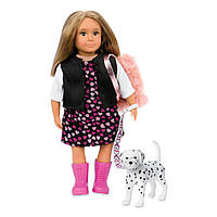 LORI Лялька (15 см) Гіа з собакою Далматинець Chinazes Це Просто