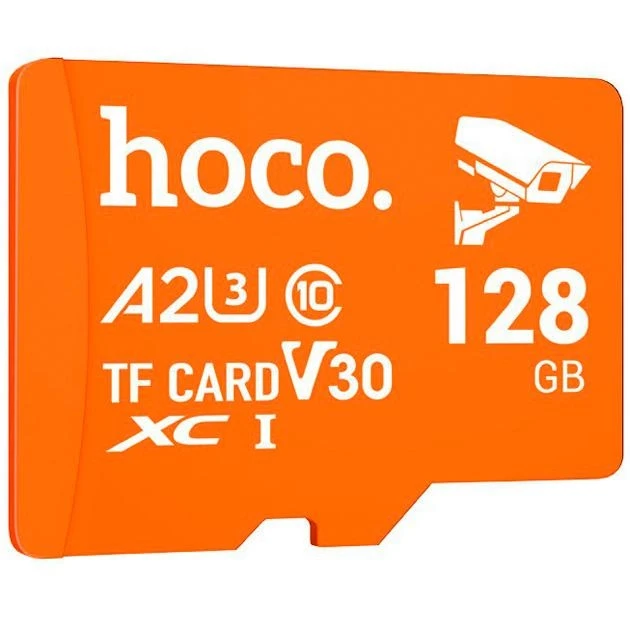 Картка пам'яті MicroSD Hoco Class 10 128 GB (UHS-1 U3) Original card only Speed 100Mb/s
