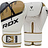 Боксерські рукавиці RDX F7 Ego Golden 16 унцій (капа в комплекті), фото 2