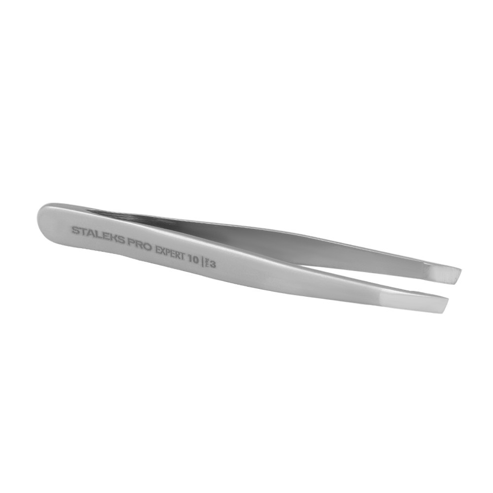 Пінцет для брів Staleks Expert 10 Type 3, 1 шт (4820121592040)