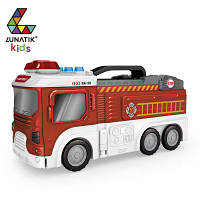 Игровой набор Lunatik Грузовик трансформер гараж пожарный LNK-CDF0691 ZXC