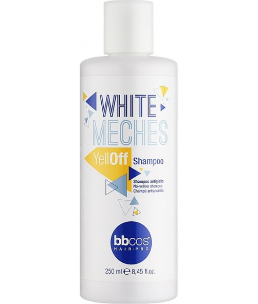 Шампунь для освітленого волосся BBCos WHITEhite Meches Yell-off, 250 мл (8051566440641)